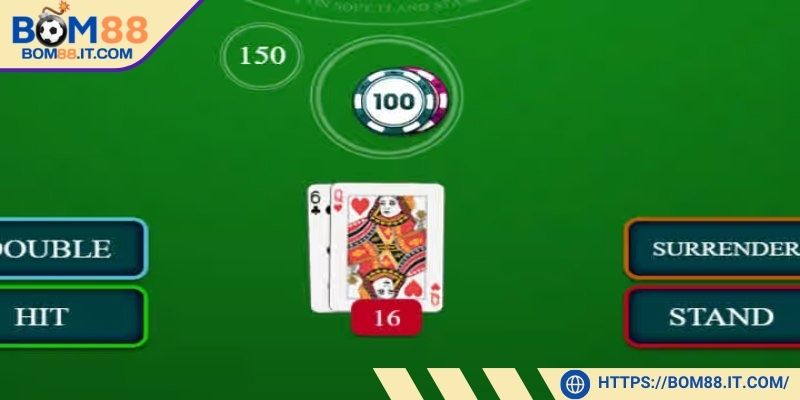 Blackjack ở casino BOM88 được anh em chọn và thử sức